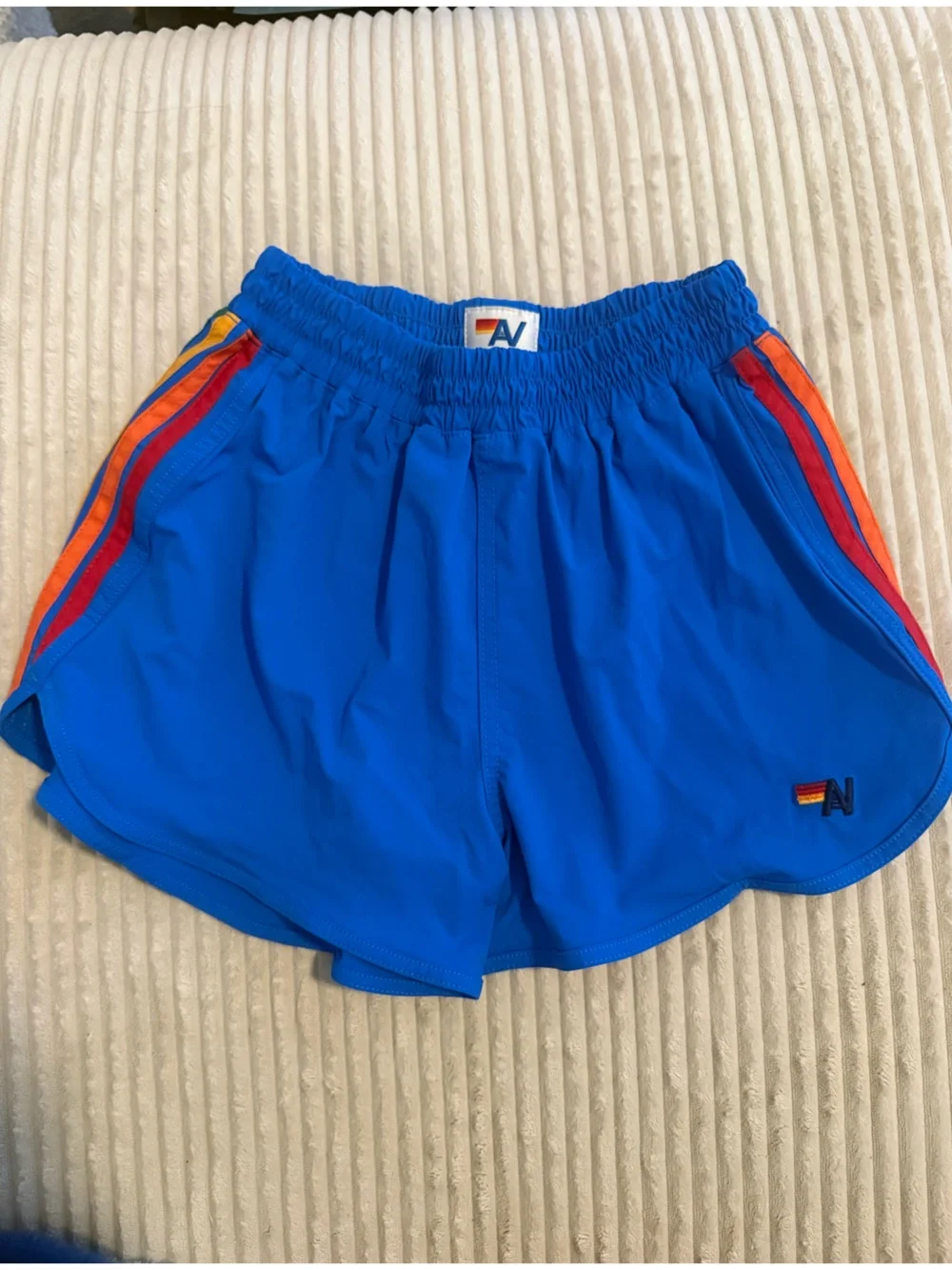 Aviator Nation Kids Royal Blue Athletic Shorts